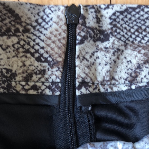 Zara Snakeskin Print Skirt - Picture 5 of 6